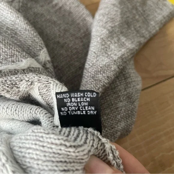 Maddison Boho Oversized Chunky Knit Turtleneck Sweater Cozychic Poncho - Picture 11 of 14